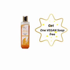 Almond Oil Essential Oils Shower Gel & Face wash with Sulphates & Parabens free Base - 200ml