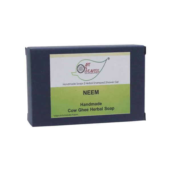 CGH-Neem_1.jpg Neem Cow Ghee Herbal Soap