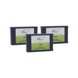 Neem Cow Ghee Herbal Soap - Economy Pack 3