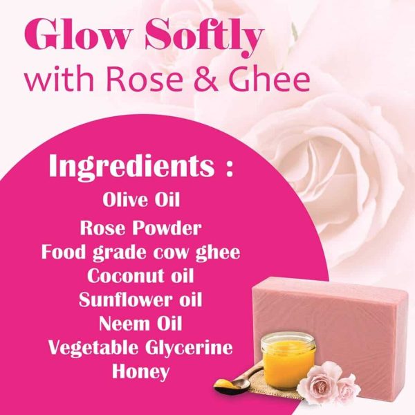CGH-Rose_8-2.jpg Rose Cow Ghee Herbal Soap Gift Pack