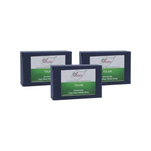 Tulasi Cow Ghee Herbal Soap - Economy Pack 3