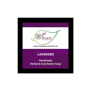 Lavender Cow Butter Herbal Soap