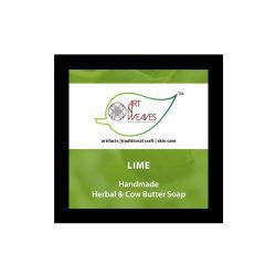 CowButter-Lime_3.jpg Lime Cow Butter Herbal Soap