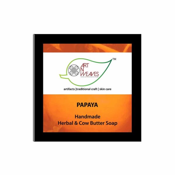 Papaya Cow Ghee Butter Soap