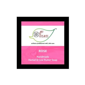 Rose Cow Butter Herbal Soap