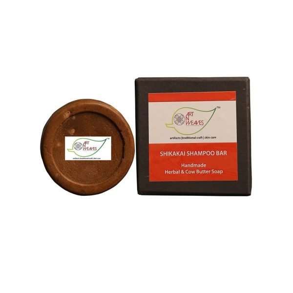CowButter-Shikakai_1.jpg Shikakai Shampoo Bar Cow Butter Herbal Soap