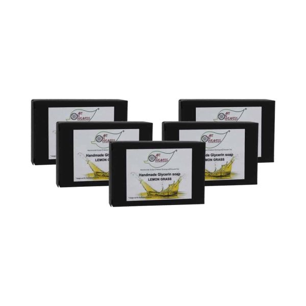 Lemon Grass Glycerin Soap - Economy Pack 5