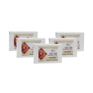 Almond Oil Essential Oil Bath salt Handmade Soap NT - Economy Pack 5