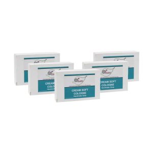 Cream Soft Cologne Handmade Soap NT - Economy Pack 5