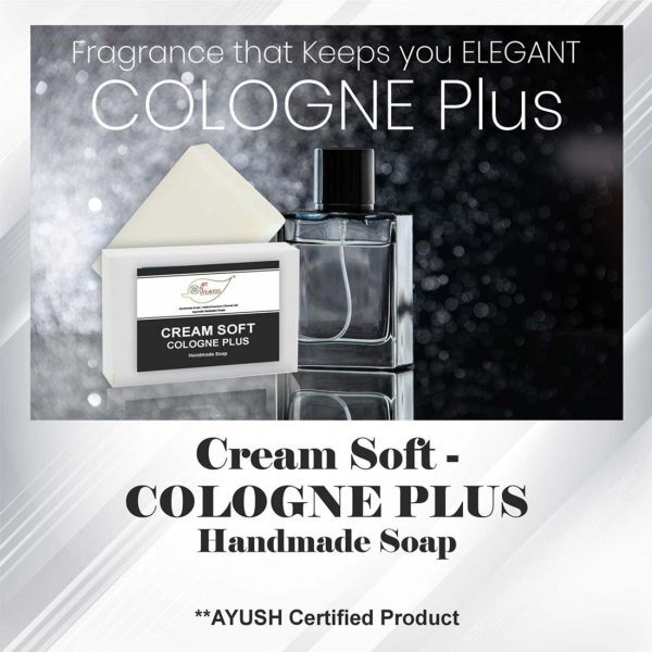 Cream Soft COLOGNE Plus Handmade Soap NT - Economy Pack 5