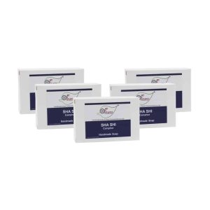 SHA SHI Camphor Handmade Soap - Economy Pack 5