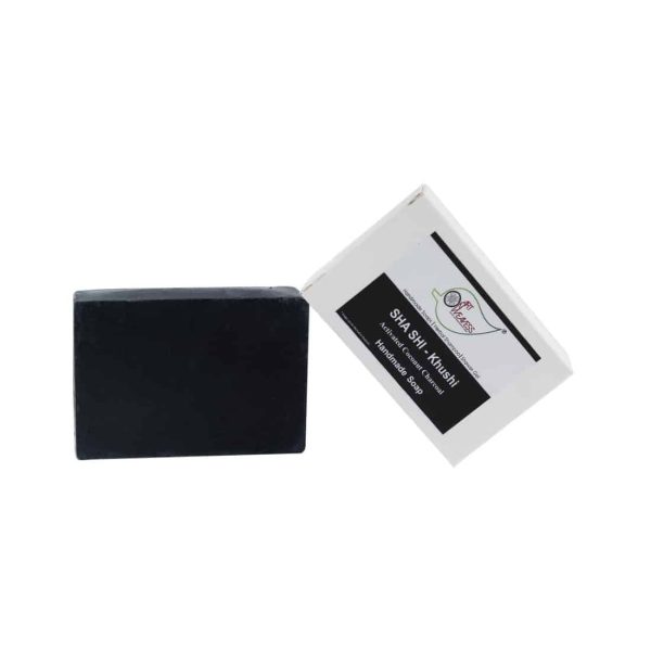 NT-Khushi-Charcoal_5.jpg SHA SHI Activated Coconut Charcoal KHUSHI Handmade Soap NT - Economy Pack 5