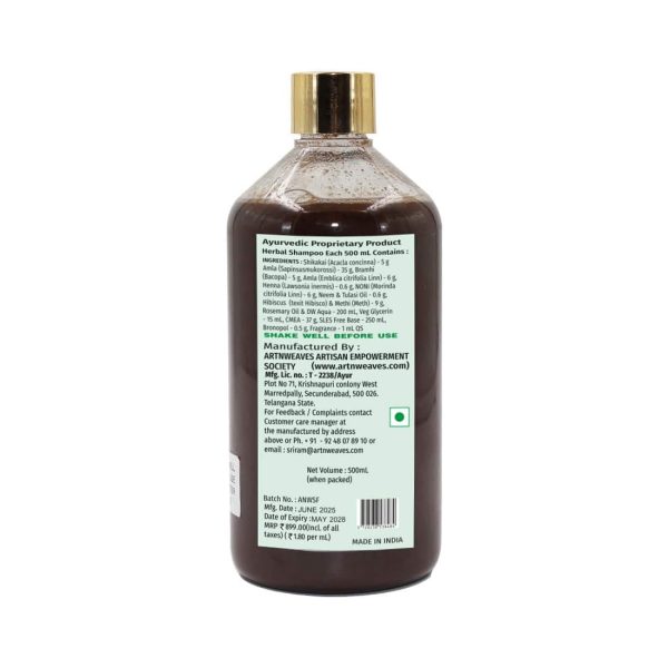 Shampoo-Sulphate-n-Parabin-Free_500ml_2a.jpg Herbal Shampoo Sulphate free Based - 500ml