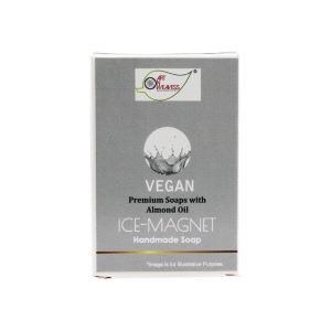 ICE MAGNET Handmade VEGAN Almond Oil Soap NT 100 gms unit