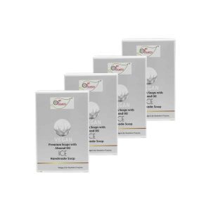 ICE Handmade VEGAN Almond Oil Soap NT Pack of 4