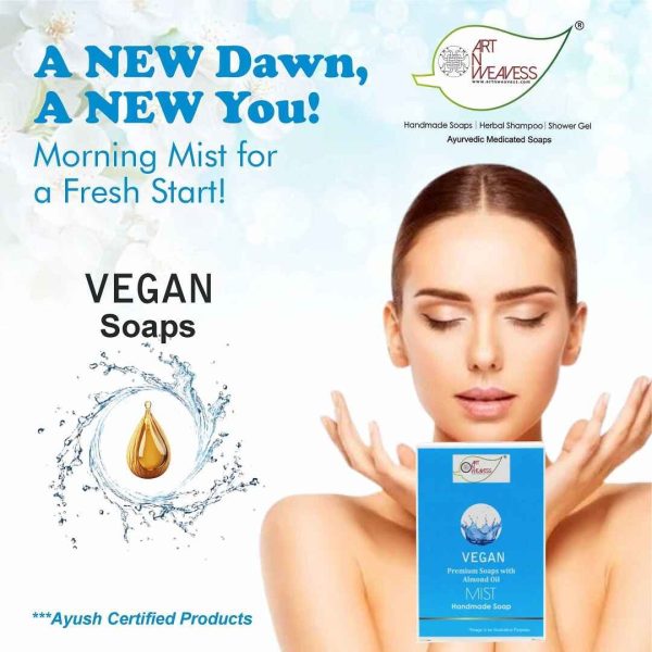 Vegan-Mist_6-3.jpg MIST Handmade VEGAN Almond Oil Soap 100 gms unit