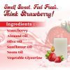 STRAWBERRY Handmade VEGAN Almond Oil Soap NT 100 gms unit