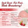 STRAWBERRY Handmade VEGAN Almond Oil Soap NT 100 gms unit