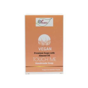 TOUCHME Handmade VEGAN Almond Oil Soap NT 100 gms unit